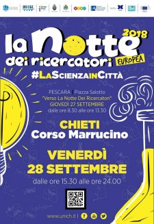 Notte Europea dei Ricercatori 2018